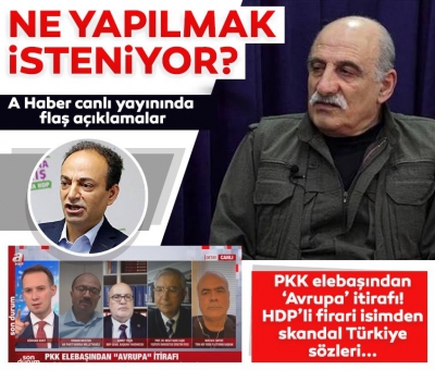PKK Elabaşı Duran Kalkan'dan Avrupa ülkeleri itirafı: Ateşkes ilan etmeyeceksiniz diye defalarca dayatmalarda bulundular