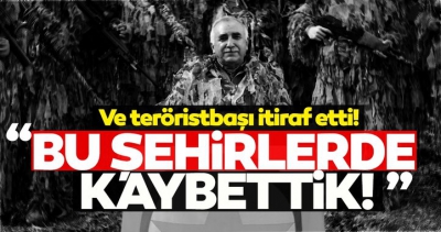 PKK elebaşı Karayılan'dan itiraf geldi! İşte 'kaybettik' dediği 4 il