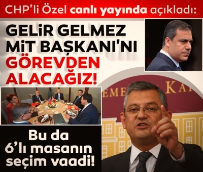 PKK kanalına çıkarak HDP'yi destekleyen CHP'li Özgür Özel MİT'i hedef aldı! MİT Başkanı'nı görevden alacağız | İşte MİT'in PKK'ya tarihi operasyonları