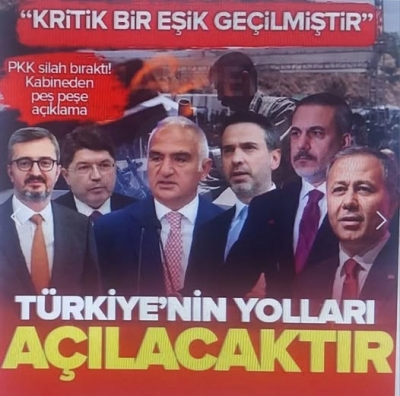 PKK silah bıraktı! AK Parti Sözcüsü Çelik'ten net mesaj: Provokasyonlara karşı devlet kurumları teyakkuzda.
