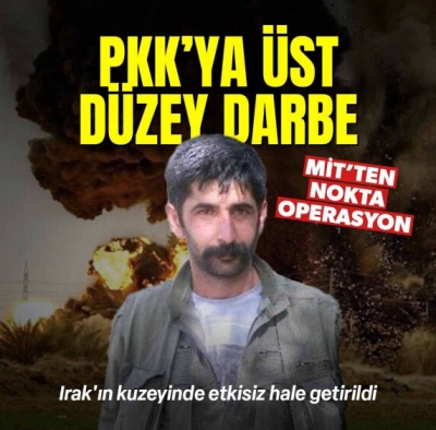 PKK/KCK'nın sözde sorumlularından Lokman İsmail Irak'ın kuzeyinde düzenlenen operasyonla etkisiz hale getirildi