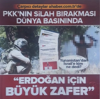PKK'nın fesih kararı dünya basınında! Son dakika olarak servis edildi! Yunanistan'dan İsrail'e kim ne dedi?  