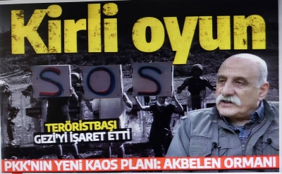 PKK'nın yeni kaos planı: Akbelen! Teröristbaşı Gezi'yi işaret etti, provakasyon çağrısı yaptı