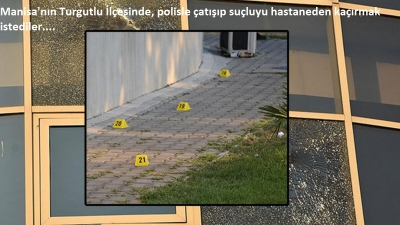 Polisle çatışıp suçluyu hastaneden kaçırmak istediler.