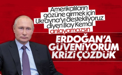 Putin'den tahıl koridoru açıklaması: Erdoğan'ın çabaları nedeniyle engel olmayacağız