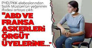PYD/PKK elebaşlarından Salih Müslüm'ün teslim olan yeğeninin ifadesi ortaya çıktı.