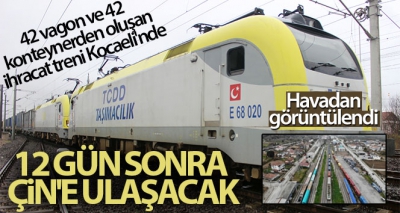 Raydan çıkıp ülkesine karalayanları üzecek haber: İkinci ihracat treni yola çıktı.