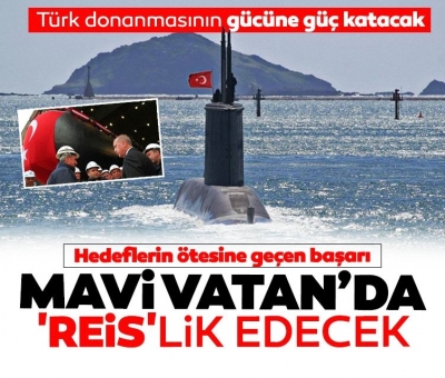 Reis sınıfı denizaltılar için üretilen Section 50'nin son teslimatı yapıldı 