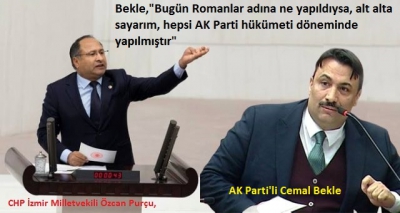Roman vekiller Meclis'te tartıştı.