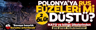 Rusya NATO üyesi Polonya'yı mı vurdu? Moskova'dan resmi açıklama 