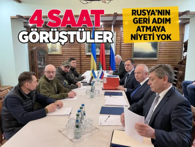 Rusya-Ukrayna müzakerelerinde 3. tur sona erdi: Taraflardan açıklama!