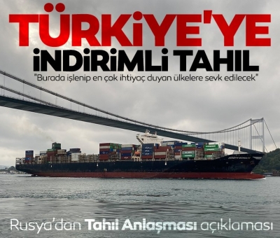 Rusya'dan Tahıl Anlaşması'na alternatif önerisi: 1 milyon ton Rus tahılı Türkiye'ye sevk edilecek