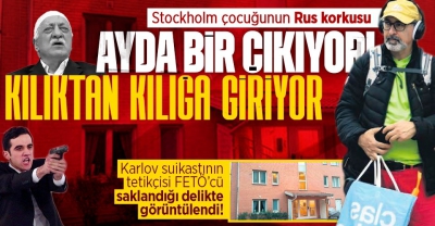 Rusya'nın Ankara Büyükelçisi Andrey Karlov suikastının planlayıcısı FETÖ'cü firari Abdullah Bozkurt İsveç'te görüntülendi 