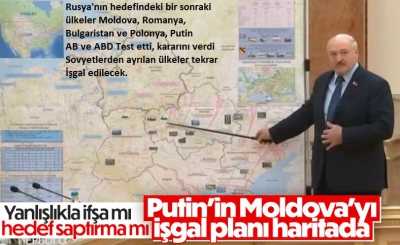 Rusya'nın hedefindeki bir sonraki ülkeler Moldova, Romanya, Bulgaristan ve Polonya, 