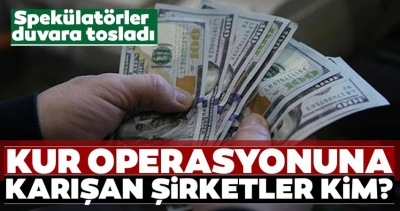 Sabah gazetesi yazarı Dilek Güngör: Kur operasyonu yapan şirketler kim?