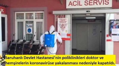 Sağlık çalışanlarında koronavirüs çıktı: Hastane geçici olarak kapatıldı..