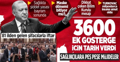 Sağlık çalışanlarıyla iftar... Erdoğan tarih verdi: Sağlıkta şiddet yasası bayram sonrası kanunlaşacak