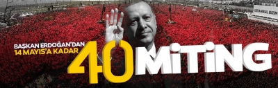 Şahlanış döneminin kapıları aralanıyor! Başkan Recep Tayyip Erdoğan 40 ilde miting yapacak 
