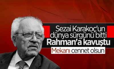 Şair ve yazar Sezai Karakoç vefat etti! Başkan Erdoğan'dan taziye mesajı