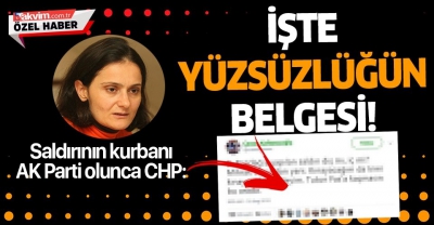 Saldırı AK Parti'ye olunca CHP ve Canan Kaftancıoğlu'nun ikiyüzlülüğü.