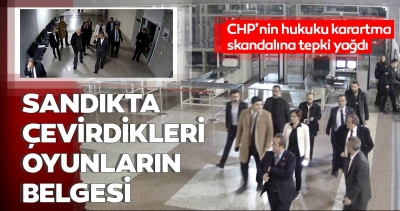 Sandıkta çevirdikleri oyunların belgesi, Yalan çok! Cevap yok.