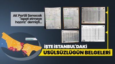 Sandıkta sabotaj! İşte usulsüzlük belgeleri..
