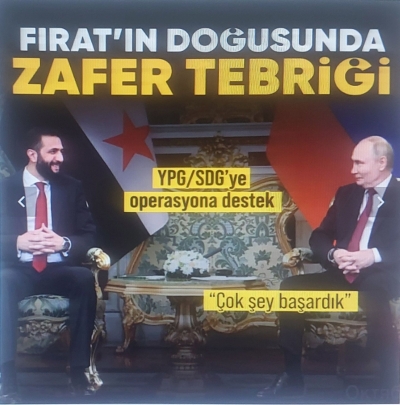 Şara ikinci kez Moskova'da! Putin: Fırat'ın doğusunun Şam'a dönmesi önemli bir adım