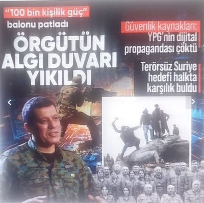 SDG/YPG’nin algı operasyonu çöktü: “100 bin kişilik güç” balonu patladı