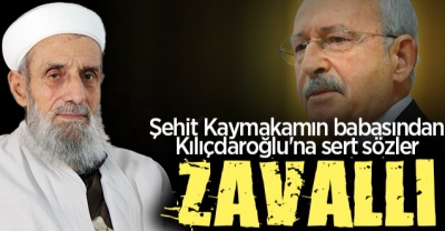 Şehit Kaymakam Muhammet Fatih Safitürk’ün babası Asım Safitürk'ten Kılıçdaroğlu'na 'militan' tepkisi: Bu söylemi hazmedemiyorum 