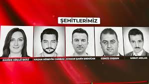 Şehitlere son görev | TUSAŞ'daki terör saldırısında hayatını kaybedenler son yolculuğuna uğurlanıyor