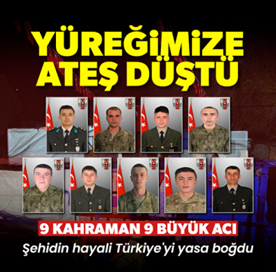 Şehitlerin isimleri ve memleketleri belli oldu! Pençe-Kilit Harekatı'ndan acı haber 