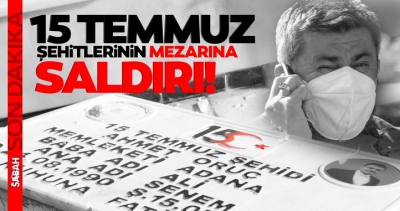 Şehitlerin mezarlarına saldırdılar! AK Parti'den sert tepki geldi: Yapılan barbarca saldırıyı lanetliyoruz 