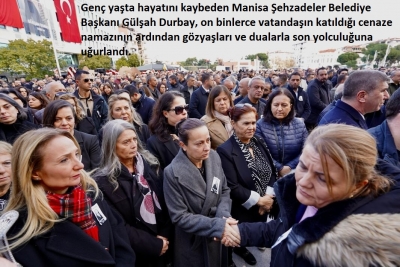 Şehzadeler’de yas: Başkan Durbay son yolculuğuna uğurlanıyor
