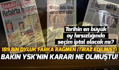 SHP, İstanbul ve Ankara'yı kaybetti, tüm Türkiye'de seçimin iptalini istedi!..