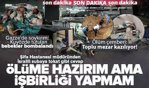 Şifa Hastanesi'ni basan subaya müdürden rest: Öldürün ama işbirliği yapmam