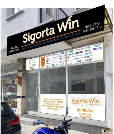 Sigorta Win  Türkiye'nin En Çok Kazandıran Sigortası Turgutlu Şubesi 17. Kasım 2022 Perşembe günü açılıyor
