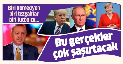 Şimdi devlet yönetiyorlar ama... Siyasetçilerin eski mesleklerini duyunca çok şaşıracaksınız.