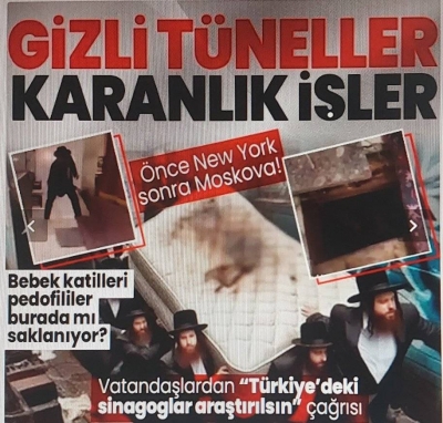 Sinagoglardan karanlığa inen gizli tüneller! Bebek katilleri, pedofililer burada mı saklanıyor? New York'tan sonra aynı skandal Moskova'da görüldü