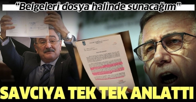 Sinan Aygün savcıya ifade verdi: Belgeleri dosya halinde sunacağım..