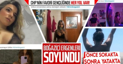 Sokaklara dökülme çağrısına karşılık bulamayan Boğaziçi provokatörleri sosyal medyadan çıplak fotoğraflarla ilgi çekme peşinde