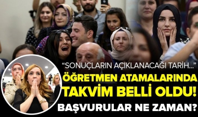 Son dakika: 15 bin öğretmen ataması için takvim belli oldu! İşte başvuru tarihi