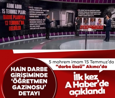 Son dakika: 15 Temmuz gecesi Akıncı Üssü'nde neler oldu? İlk kez A Haber'de açıklandı