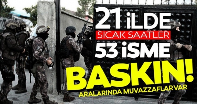 Son dakika: 21 ilde düğmeye basıldı! FETÖ'nün TSK'daki mahrem imamlarına operasyon