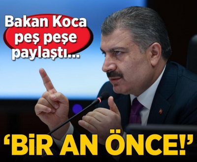 Son dakika: 23 Temmuz koronavirüs verileri açıklandı! İşte Kovid-19 hasta, vaka ve vefat sayısında son durum