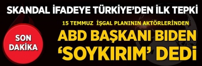 Son dakika: ABD Başkanı Joe Biden'dan skandal açıklama! 1915 olaylarına 