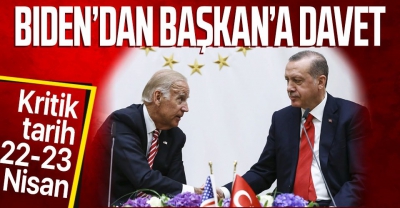 Son dakika: ABD Başkanı Biden'dan Başkan Erdoğan'a 'İklim Zirvesi' daveti 