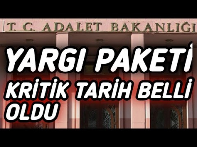 Son dakika: Adalet Bakanı Gül'den yargı reformu açıklaması.