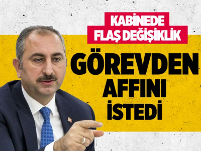 Son Dakika: Adalet Bakanı Abdulhamit Gül istifa etti, yerine Bekir Bozdağ atandı 