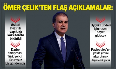 Son dakika: AK Parti Sözcüsü Çelik’ten önemli açıklamalar.
