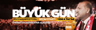 Son dakika | AK Parti’de büyük kongre: Başkan Recep Tayyip Erdoğan beklenen 2023 manifestosunu açıklayacak